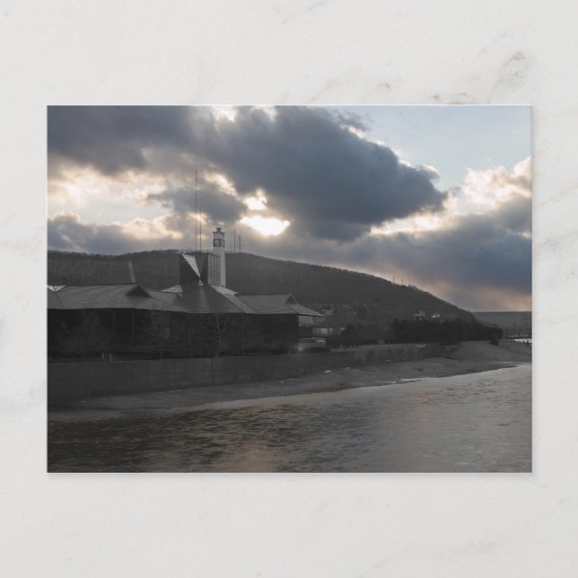 storm over Corning Postcard (Front)