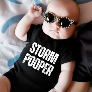 Storm Pooper Baby Bodysuit