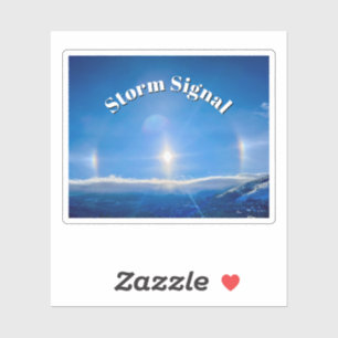 Storm Signal Sundog Sticker