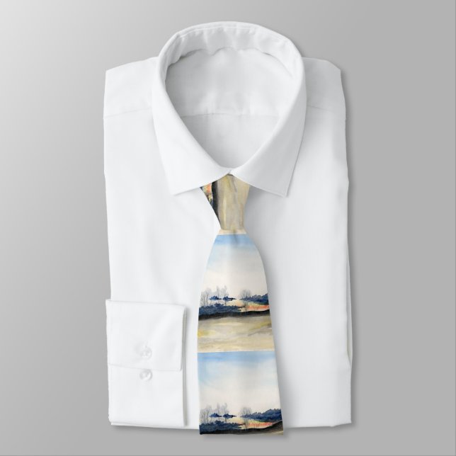 Storm Sky Tie (Tied)