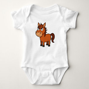 Storm Spirit Horse Baby Bodysuit