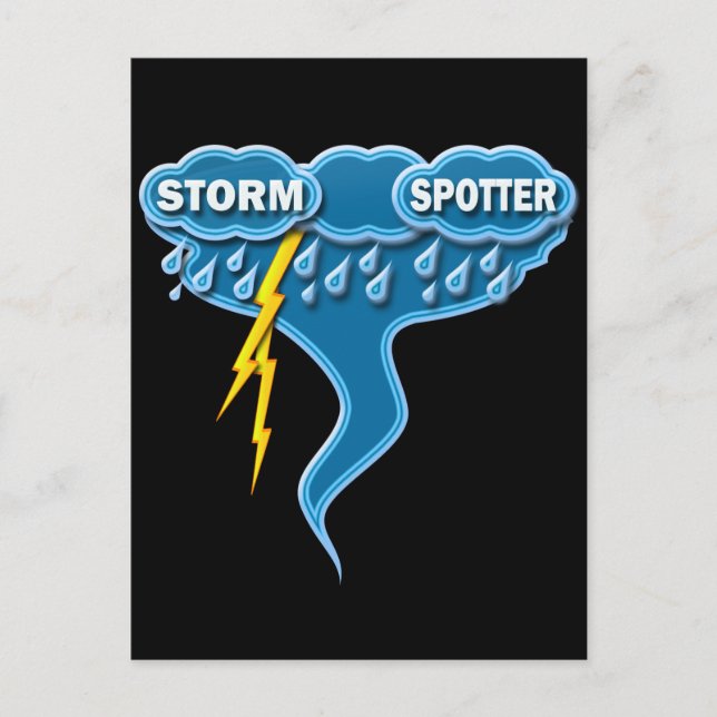 STORM SPOTTER POSTCARD (Front)