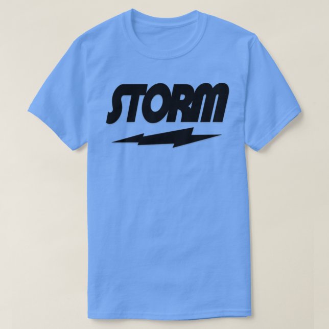 Storm Text T T-Shirt (Design Front)