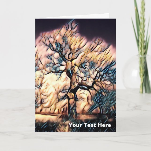 Storm Tree Holiday Card (Front)