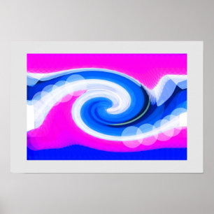 Storm wave poster