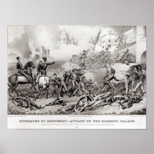 Storming of Monterey Poster