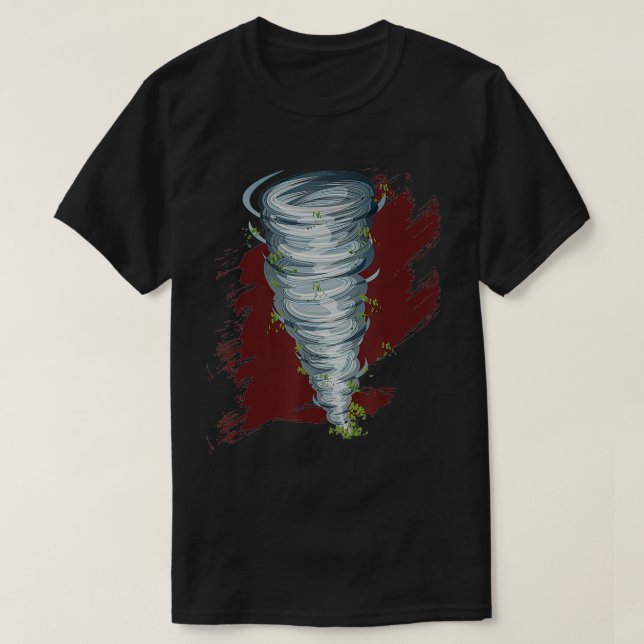 Storms Chaser Tornado Hurricane Blizzard Storms Ch T-Shirt (Design Front)