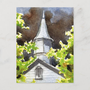 "Storm's Coming #5" Country Roads Postcard