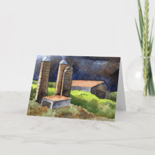 "Storm's Coming #6" Country Roads Greeting Card