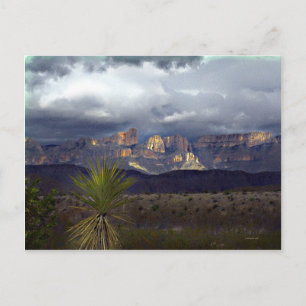 Storms Over Maderas Del Carmen Postcard