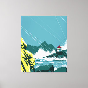 Stormwatch: Island Majesty Canvas Print