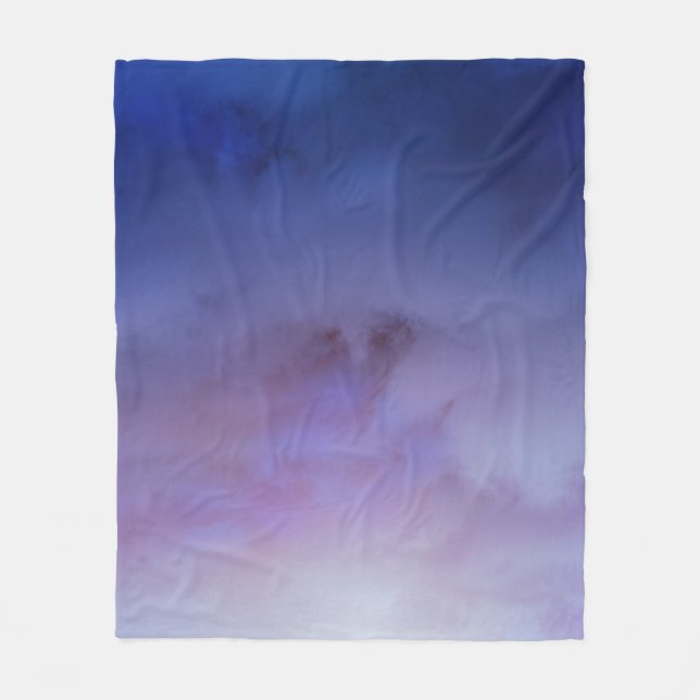 Stormy Clouds Fleece Blanket (Front)