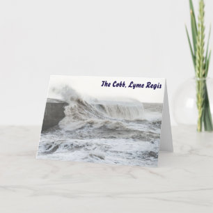 Stormy Cobb, Lyme Regis Greeting Card