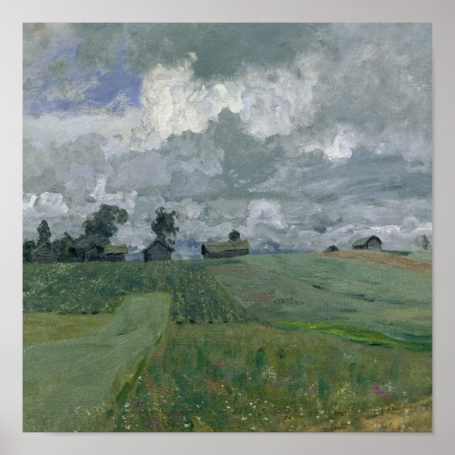 Stormy Day, 1897 Poster (Front)