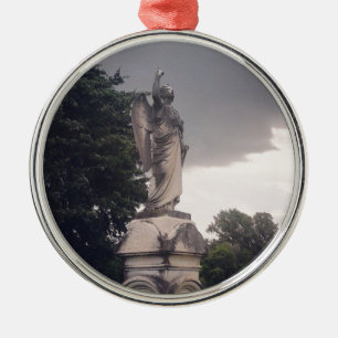 Stormy Day Angel Metal Tree Decoration