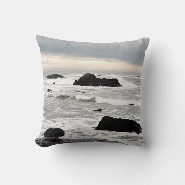 Stormy day.... cushion (Front)