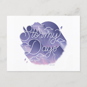 Stormy Days / Postcard