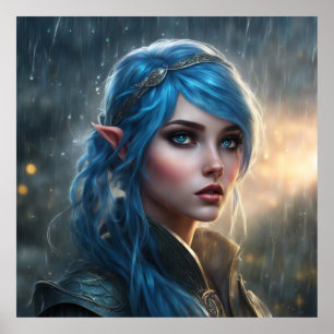 Stormy Elf  Poster