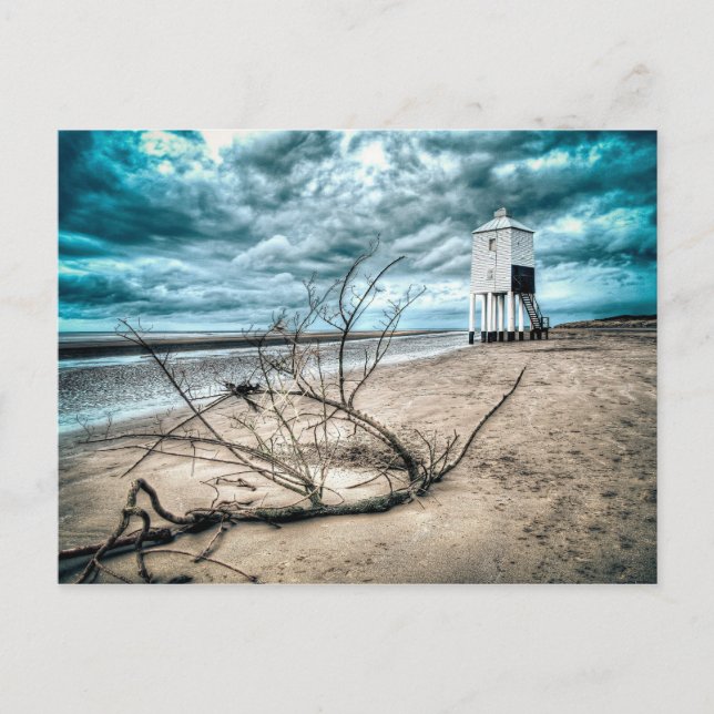 Stormy sea postcard (Front)