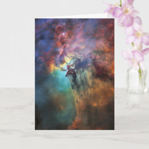 Stormy Seas of Lagoon Nebula in Sagittarius Card