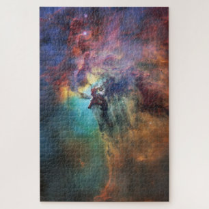 Stormy Seas of Lagoon Nebula in Sagittarius Jigsaw Puzzle
