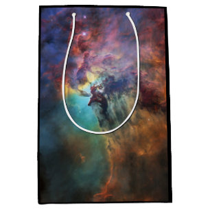 Stormy Seas of Lagoon Nebula in Sagittarius Medium Gift Bag
