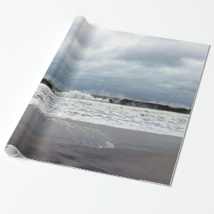 Stormy Seas of the Atlantic Ocean Wrapping Paper