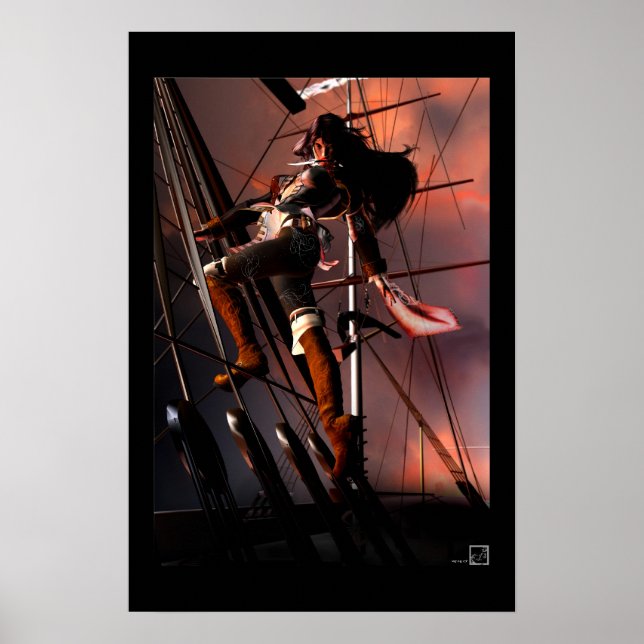 Stormy Seas Poster (Front)