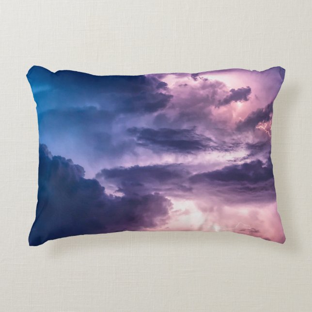 Stormy Skies Decorative Cushion (Front)
