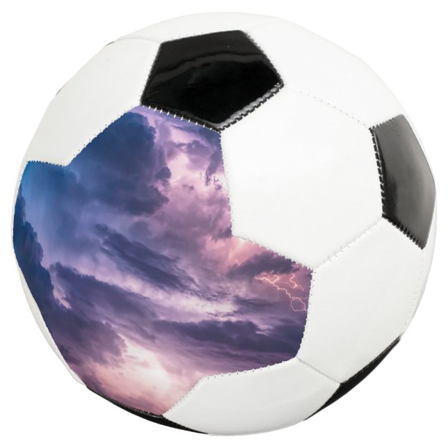 Stormy Skies Soccer Ball (Three Quarter)