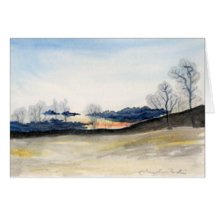Stormy Sky Card