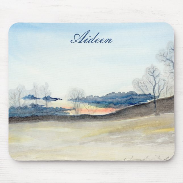 Stormy Sky Mouse Pad (Front)