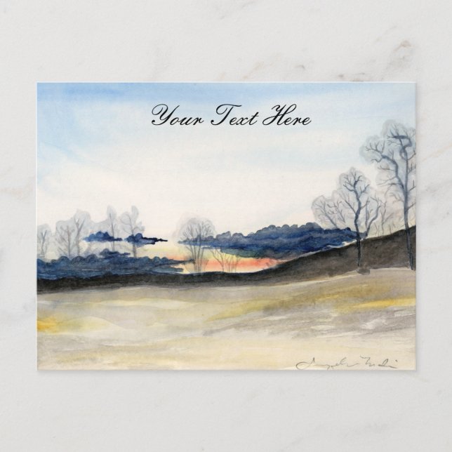 Stormy Sky Postcard (Front)