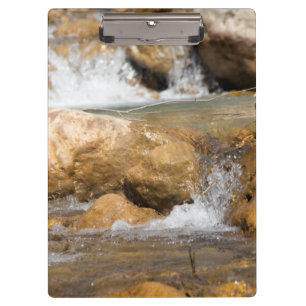 Stormy stream in spring clipboard