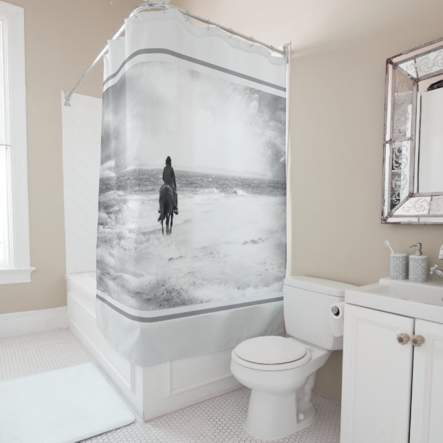 Stormy Times - Shower Curtain (In Situ)