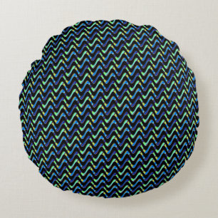 Stormy Waves.... Round Cushion