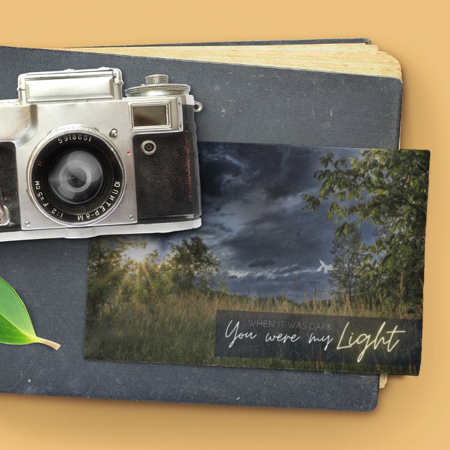 Stormy Weather Dark Skies Thank You Card (Creator Uploaded)