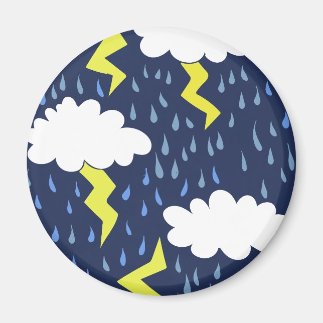 Stormy weather magnet (Front)