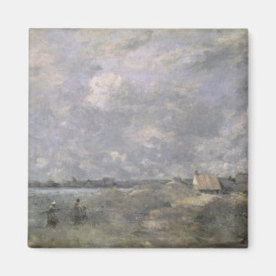 Stormy Weather, Pas de Calais, c.1870 Magnet