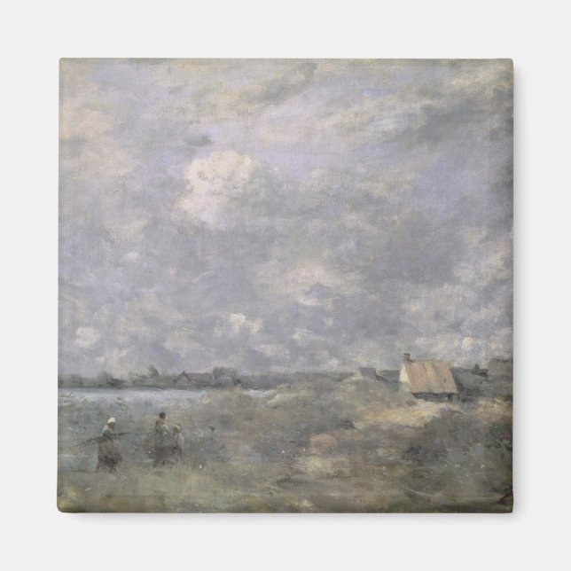 Stormy Weather, Pas de Calais, c.1870 Magnet (Front)
