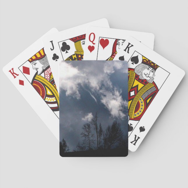 Stormy Weather Playing Cards (Back)