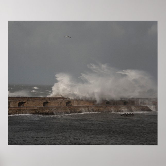 Stormy Weather Poster Print (Front)