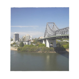 Story Bridge, Brisbane River, and Kangaroo Notepad