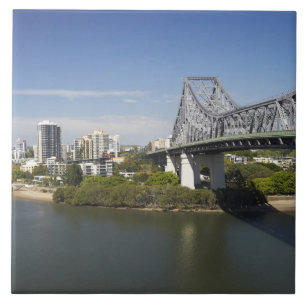 Story Bridge, Brisbane River, and Kangaroo Tile