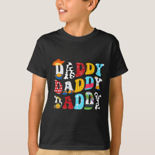Story Daddy Toy Boy Story Dad Fathers Day Tee For 
