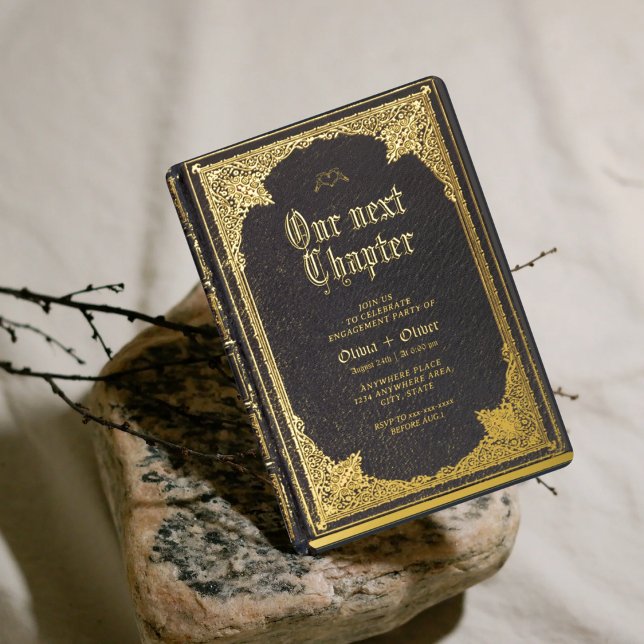 Story fairy tale library book engagement party (Creator Uploaded)