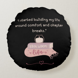 Story Lover Cosy Round Pillow