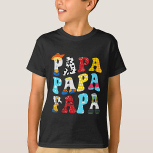 Story Papa Toy Boy Story Dad Fathers Day Tee For M