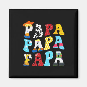 Story Papa Toy Boy Story Dad Fathers Day Tee For M Magnet