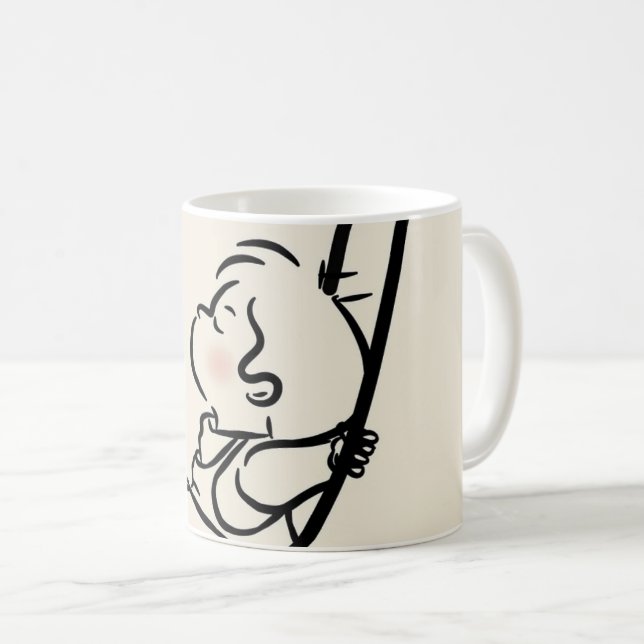 story pictures through illustrations coffee mug (Front Right)